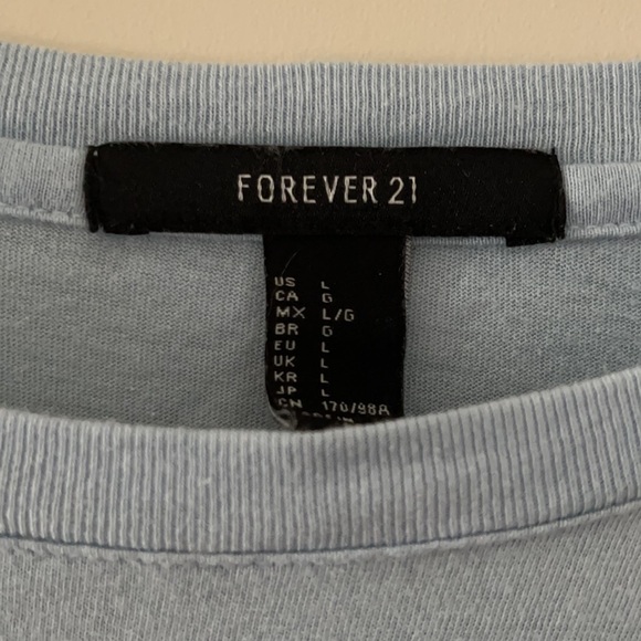 Forever 21 “Mermaids Do It Better” graphic tee - L - Picture 4 of 7